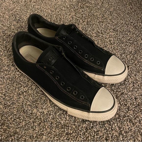 Converse X John Varvatos Chuck Taylor AllStar Low Top Slip On Sneakers Size 8.5M - Picture 1 of 7